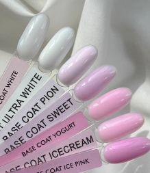 ONE NAIL   База камуфлирующая жесткая  Base  YOGURT  (шайба)   30мл