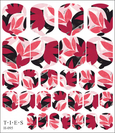 TIES   Пленка для педикюра   H-095