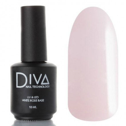 DIVA   База камуфлирующая  French Base WHITE ROSE   15мл