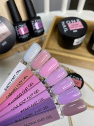 ONE NAIL   Гель моделирующий  Fast Gel    LOVE SHOT   30г