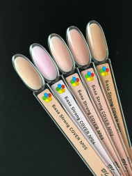 BLOOM   Base Strong COVER   #04   50мл (бутылка)   База камуфлирующая жесткая