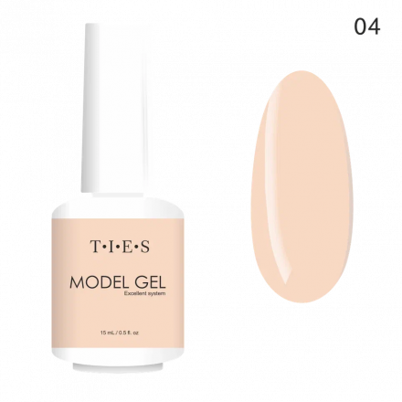 TIES   Гель для моделирования   MODEL GEL  15мл   №04