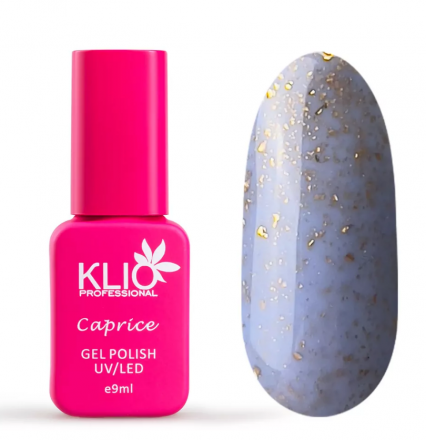 KLIO  Гель-лак с поталью  CAPRICE  9мл  №06   (СНЯТО)