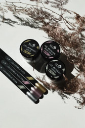 KLIO   Гель-краска  5г  Gel Metallic   ROSE GOLD    5 гр