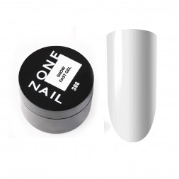 ONE NAIL   Гель моделирующий  Fast Gel    SNOW   30г