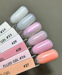 ONE NAIL &amp; GRAPE   Гель для укрепления перламутровый   Fluid gel   #29   15мл