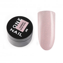 ONE NAIL   Base SHIMMER ROSE   30мл (шайба)   База камуфлирующая эластичная c шиммером  (легкие в снятии)
