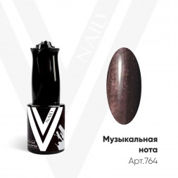 VOGUE NAILS   Гель-лак с блестками  10мл  МУЗЫКАЛЬНАЯ НОТА
