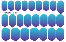 TIES   Пленка для маникюра   P-221