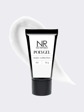 NAIL REPUBLIC   Полигель молочный   PolyGel   #01   30г