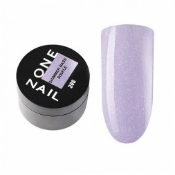 ONE NAIL   База камуфлирующая эластичная c шиммером  (легкие в снятии)  Base  SHIMMER   SOUFLE  (шайба)   30мл