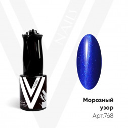 VOGUE NAILS   Гель-лак с блестками  10мл  МОРОЗНЫЙ УЗОР