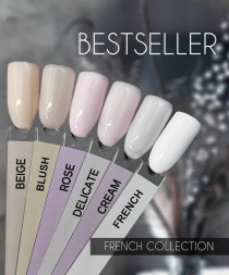 ONE NAIL   Гель-лак  15мл  French  BEIGE