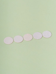 ALGEBRA BEAUTY   Сменные файлы  для педикюрного диска тонкие   SOFT WHITE   (50шт)   M (20мм)   #80