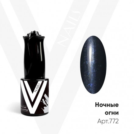 VOGUE NAILS   Гель-лак с блестками  10мл  НОЧНЫЕ ОГНИ