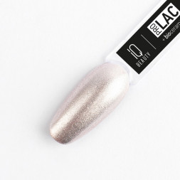 IQ BEAUTY   Лак для ногтей с биокерамикой с шиммером   12,5мл   Prolac ALUMINIUM PEONY   #099