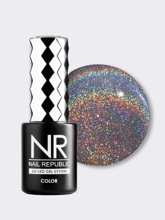 NAIL REPUBLIC   Гель-лак кошачий глаз   10мл   Wow-Meow CAT   #072