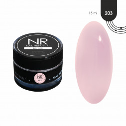 NAIL REPUBLIC   Гель моделирующий полупрозрачный средне-густой   BB-GEL Classic   #203   15г