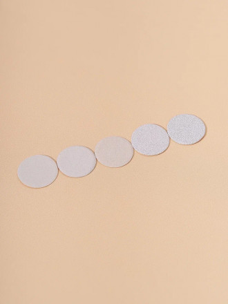 ALGEBRA BEAUTY   Сменные файлы  для педикюрного диска тонкие   SOFT WHITE   (50шт)   L (25мм)   #180