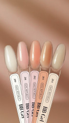 NAIL REPUBLIC   Гель моделирующий полупрозрачный средне-густой   BB-GEL Classic   #204   15г