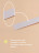 ALGEBRA BEAUTY   SOFT WHITE   Тонкие   L (25мм)   #150   (50шт)   Сменные файлы  для педикюрного диска без подложки