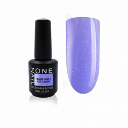 ONE NAIL   База камуфлирующая жесткая  c шиммером  Base   ICE CANDY   15мл