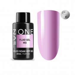 ONE NAIL   Гель для укрепления   Fluid gel   #03   30г   (бутылка)