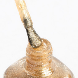 IQ BEAUTY   Лак для ногтей с биокерамикой с шиммером   12,5мл   Prolac RICH GOLD   #104