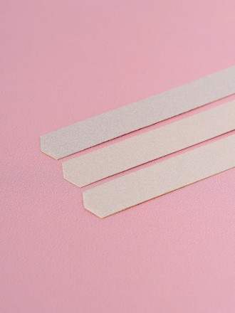 ALGEBRA BEAUTY   Смененые файлы для пилки тонкие   SOFT WHITE   (50шт)   S (135x14)   #180
