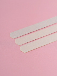 ALGEBRA BEAUTY   Смененые файлы для пилки тонкие   SOFT WHITE   (50шт)   S (135x14)   #240