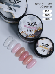 KLIO  Гель для моделирования  IRON GEL  Almond  30г