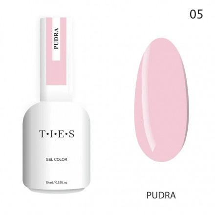 TIES   Гель-лак  10мл  PUDRA   #005