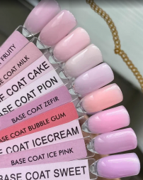 ONE NAIL   База камуфлирующая жесткая  Base  SWEET 15мл