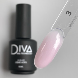 DIVA   Жидкий полигель  15мл  LIQUID ACRYL   #03