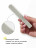 ALGEBRA BEAUTY   SOFT WHITE   Мягкие   XL   #120   (50шт)   Сменные  файлы для пилки на вспененной подложке
