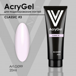 VOGUE NAILS   Полигель камуфлирующий  AcryGel CLASSIC   20мл  #03
