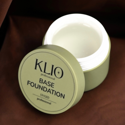 KLIO   База прозрачная жидкая (для подложки)   Base FOUNDATION   30г (шайба)