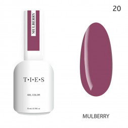 TIES   Гель-лак  10мл  MULLBERRY   #020