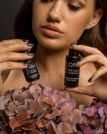 ONE NAIL   Топ без л/с с UV-фильтром  Top   DIAMOND  (бутылка)   50мл