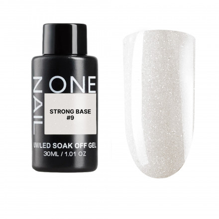 ONE NAIL   Base STRONG #09   30мл (бутылка)   База камуфлирующая густая