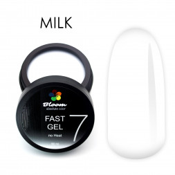 BLOOM   Gel FAST   #07   50мл   Гель для моделирования молочный