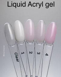 DIVA   Жидкий полигель  15мл  LIQUID ACRYL  Clear