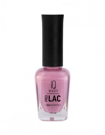 IQ BEAUTY   Лак для ногтей с биокерамикой   12,5мл   Prolac PURPLE LAVENDER   #018