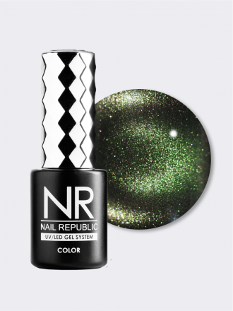 NAIL REPUBLIC   Гель-лак кошачий глаз   10мл   3D CAT   #031