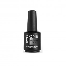 ONE NAIL   Топ матовый без л/с с шиммером  Top  MATT SHINY   #1   8мл