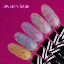 VOGUE NAILS   Камуфлирующая база с поталью  SWEETY base  10мл  #03