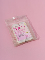ALGEBRA BEAUTY   Смененые файлы для педикюрной пилки тонкие   SOFT WHITE   (50шт)   S (103x33)   #80