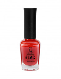 IQ BEAUTY   Лак для ногтей с биокерамикой   12,5мл   Prolac LIKE RED LIPSTICK   #021