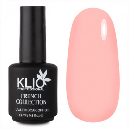 KLIO  Гель-лак полупрозрачный  15мл   FRENCH COLLECTION   #02