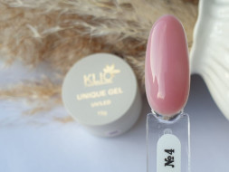 KLIO   Гель для моделирования Unique gel   №04  ROSE BROWN   15г